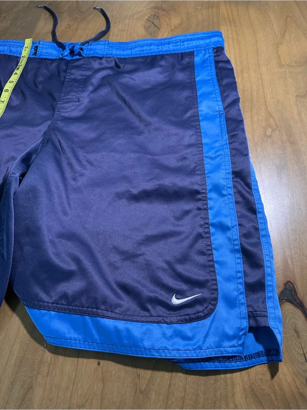 Nike Men’s XL Swim Trunks Purple Blue Colorblock Board Shorts